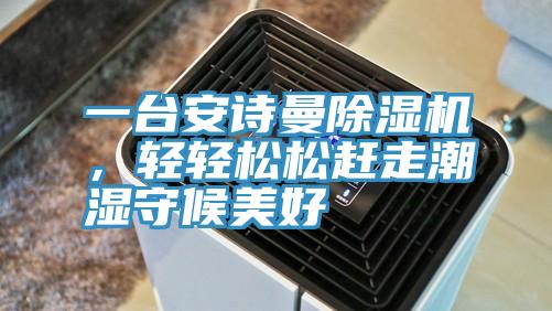 一臺安詩曼除濕機，輕輕松松趕走潮濕守候美好