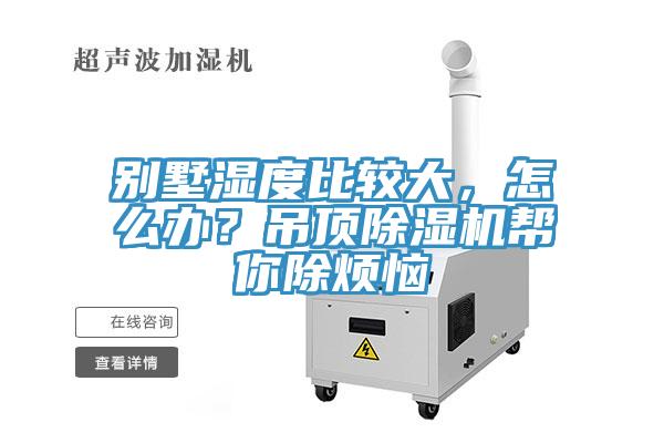 別墅濕度比較大，怎么辦？吊頂除濕機(jī)幫你除煩惱