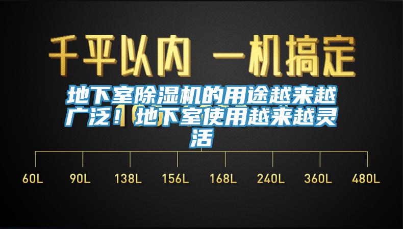 地下室除濕機的用途越來越廣泛！地下室使用越來越靈活