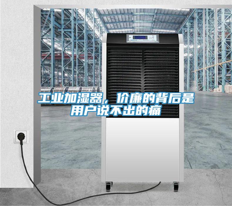 工業(yè)加濕器，價(jià)廉的背后是用戶說(shuō)不出的痛
