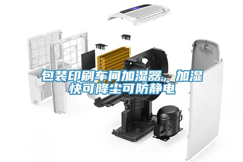 包裝印刷車間加濕器，加濕快可降塵可防靜電