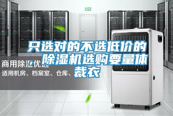 只選對的不選低價的，除濕機(jī)選購要量體裁衣