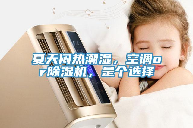 夏天悶熱潮濕，空調(diào)or除濕機(jī)，是個選擇