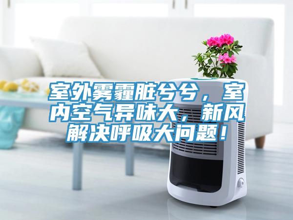 室外霧霾臟兮兮，室內(nèi)空氣異味大，新風(fēng)解決呼吸大問(wèn)題！
