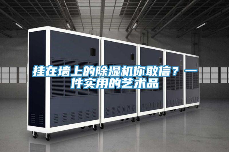 掛在墻上的除濕機(jī)你敢信？一件實(shí)用的藝術(shù)品