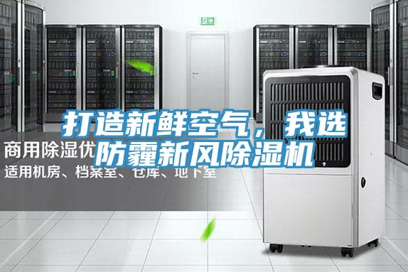打造新鮮空氣，我選防霾新風(fēng)除濕機(jī)