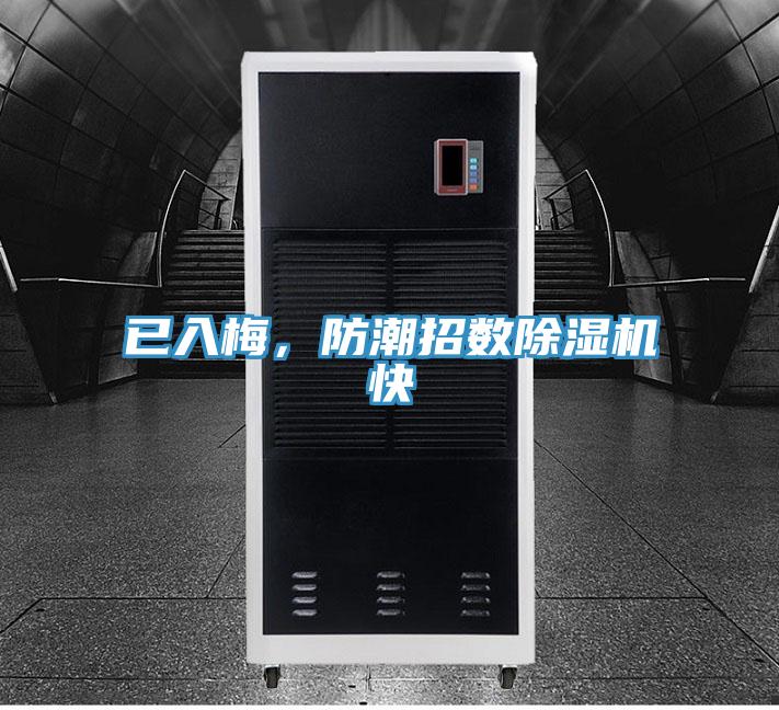 已入梅，防潮招數(shù)除濕機(jī)快