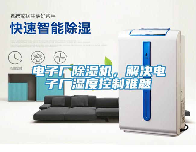 電子廠除濕機(jī)，解決電子廠濕度控制難題