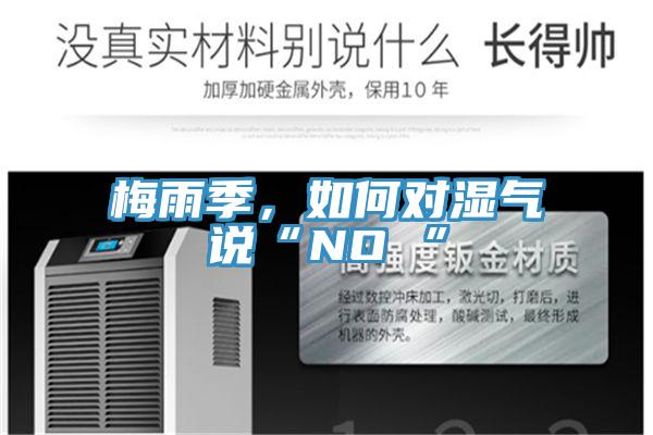 梅雨季，如何對濕氣說“NO ”