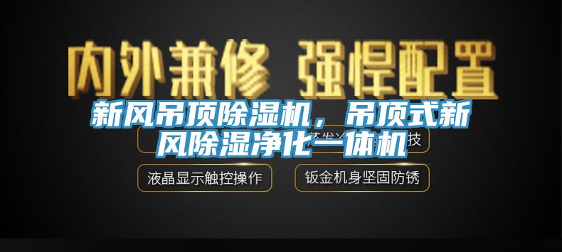 新風(fēng)吊頂除濕機(jī)，吊頂式新風(fēng)除濕凈化一體機(jī)
