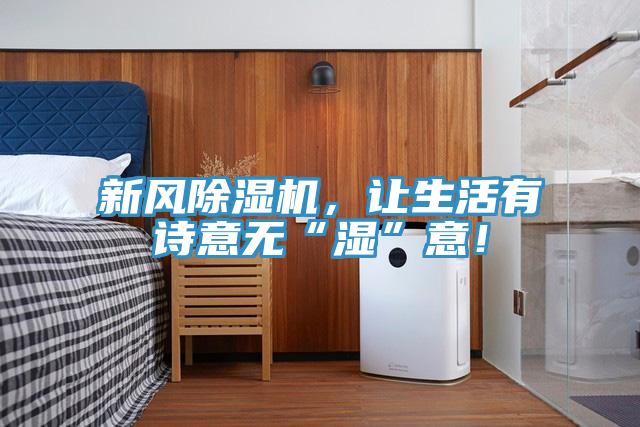 新風(fēng)除濕機(jī)，讓生活有詩意無“濕”意！