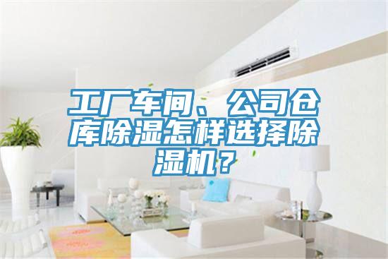 工廠車間、公司倉(cāng)庫(kù)除濕怎樣選擇除濕機(jī)？