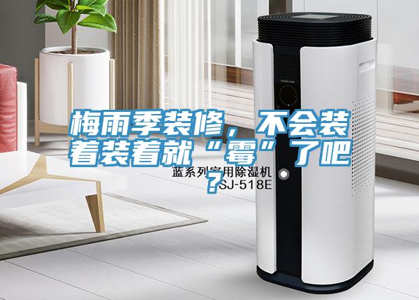 梅雨季裝修，不會(huì)裝著裝著就“霉”了吧？