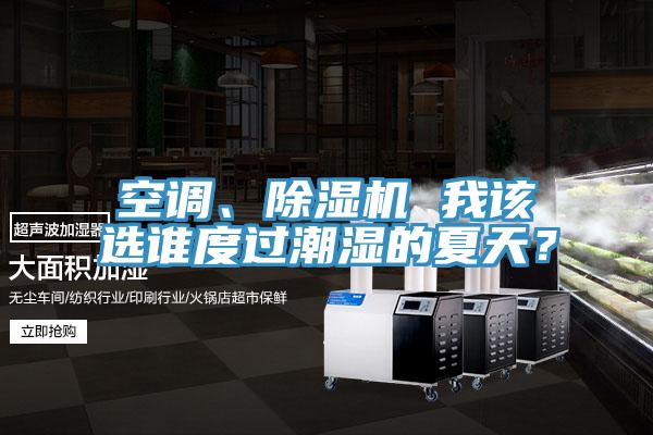 空調(diào)、除濕機 我該選誰度過潮濕的夏天？