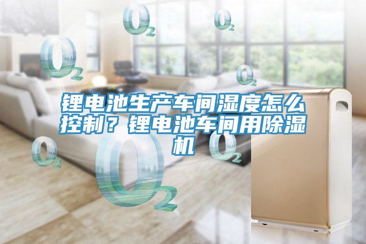 鋰電池生產(chǎn)車間濕度怎么控制？鋰電池車間用除濕機(jī)