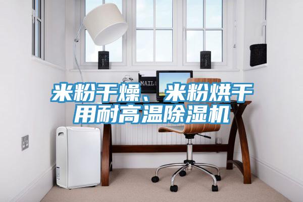 米粉干燥、米粉烘干用耐高溫除濕機(jī)