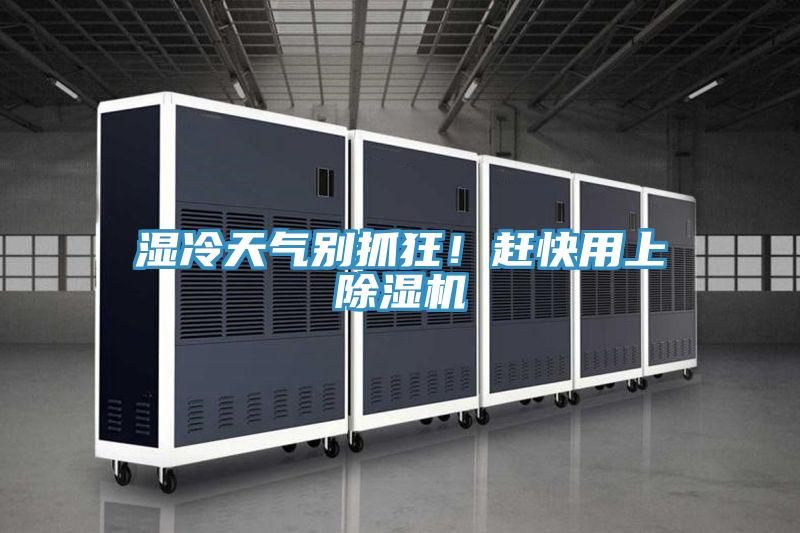 濕冷天氣別抓狂！趕快用上除濕機(jī)