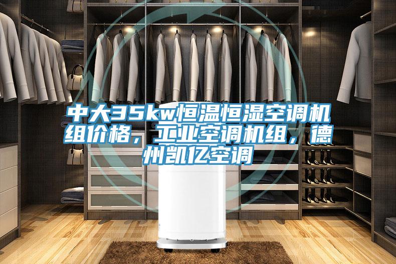 中大35kw恒溫恒濕空調(diào)機(jī)組價(jià)格，工業(yè)空調(diào)機(jī)組，德州凱億空調(diào)