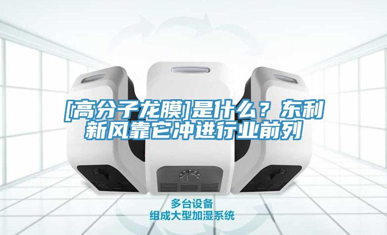 [高分子龍膜]是什么？東利新風(fēng)靠它沖進(jìn)行業(yè)前列