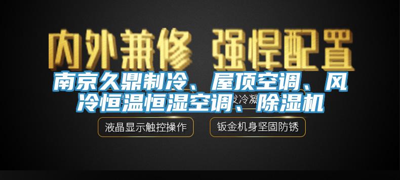 南京久鼎制冷、屋頂空調(diào)、風(fēng)冷恒溫恒濕空調(diào)、除濕機(jī)