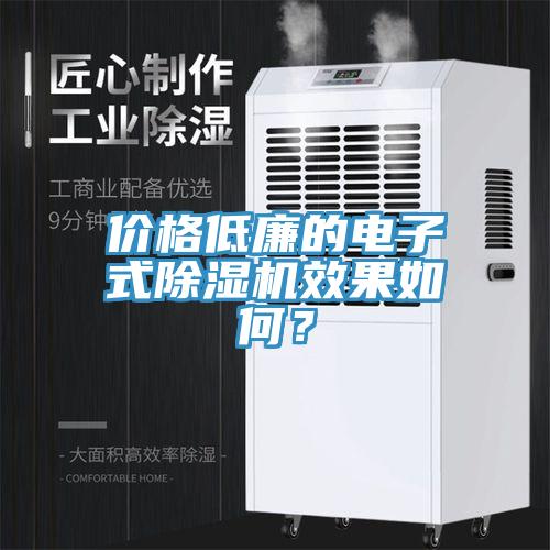 價(jià)格低廉的電子式除濕機(jī)效果如何？