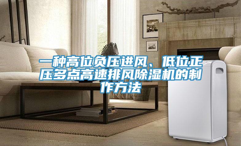 一種高位負(fù)壓進(jìn)風(fēng)、低位正壓多點(diǎn)高速排風(fēng)除濕機(jī)的制作方法