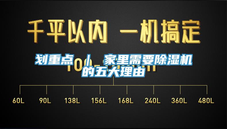 劃重點 ｜ 家里需要除濕機(jī)的五大理由
