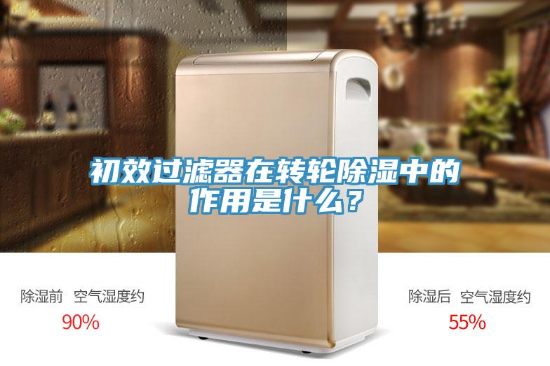 初效過(guò)濾器在轉(zhuǎn)輪除濕中的作用是什么？