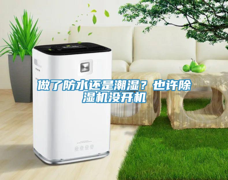 做了防水還是潮濕？也許除濕機(jī)沒(méi)開(kāi)機(jī)