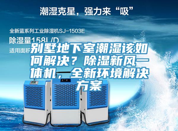 別墅地下室潮濕該如何解決？除濕新風一體機，全新環(huán)境解決方案