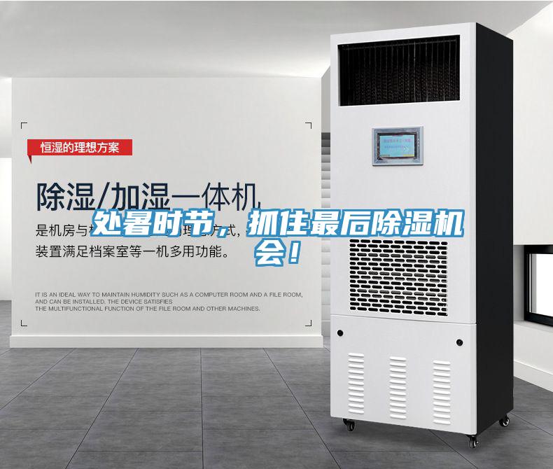 處暑時節(jié)，抓住最后除濕機會！
