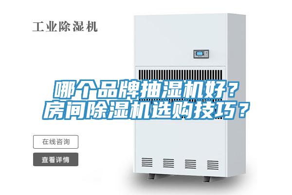 哪個(gè)品牌抽濕機(jī)好？房間除濕機(jī)選購技巧？