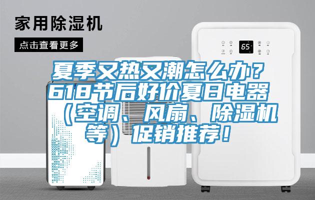 夏季又熱又潮怎么辦？618節(jié)后好價(jià)夏日電器（空調(diào)、風(fēng)扇、除濕機(jī)等）促銷推薦！