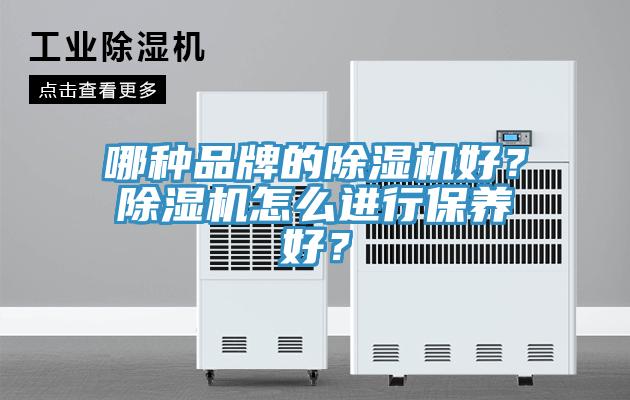 哪種品牌的除濕機(jī)好？除濕機(jī)怎么進(jìn)行保養(yǎng)好？