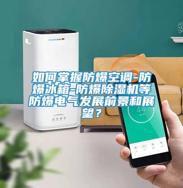 如何掌握防爆空調(diào)-防爆冰箱-防爆除濕機(jī)等防爆電氣發(fā)展前景和展望？