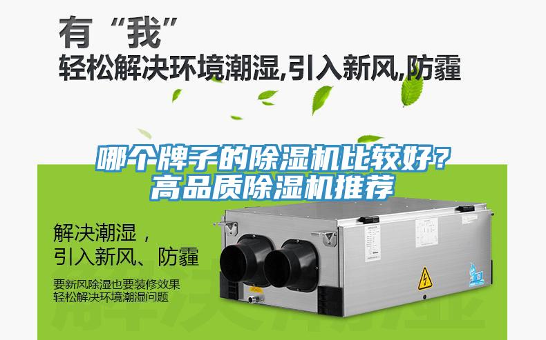 哪個(gè)牌子的除濕機(jī)比較好？高品質(zhì)除濕機(jī)推薦