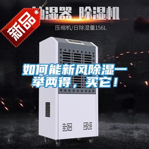 如何能新風(fēng)除濕一舉兩得，買它！