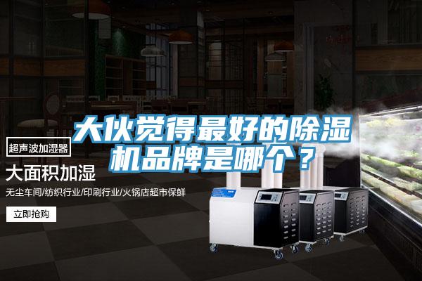 大伙覺得最好的除濕機(jī)品牌是哪個(gè)？