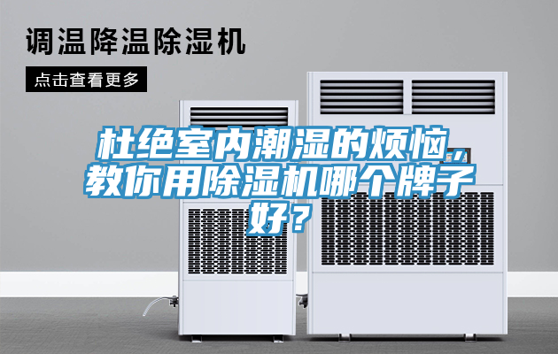 杜絕室內(nèi)潮濕的煩惱，教你用除濕機(jī)哪個(gè)牌子好？