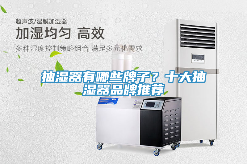 抽濕器有哪些牌子？十大抽濕器品牌推薦