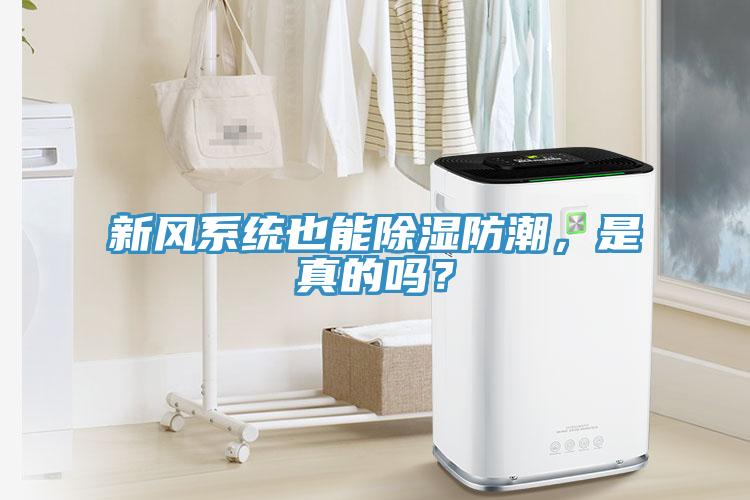 新風(fēng)系統(tǒng)也能除濕防潮，是真的嗎？