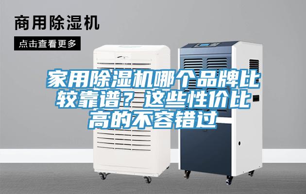 家用除濕機(jī)哪個品牌比較靠譜？這些性價比高的不容錯過