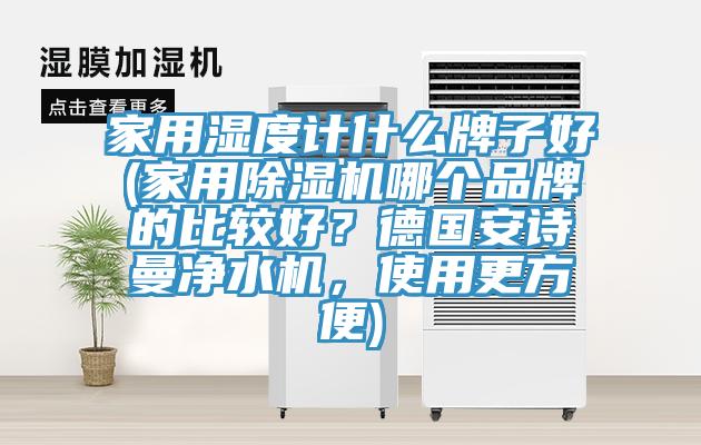 家用濕度計(jì)什么牌子好(家用除濕機(jī)哪個(gè)品牌的比較好？德國(guó)安詩(shī)曼凈水機(jī)，使用更方便)