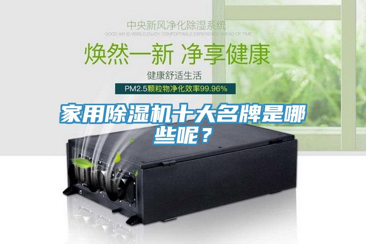 家用除濕機(jī)十大名牌是哪些呢？
