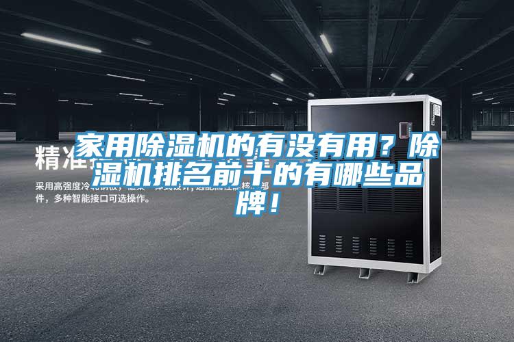 家用除濕機的有沒有用？除濕機排名前十的有哪些品牌！