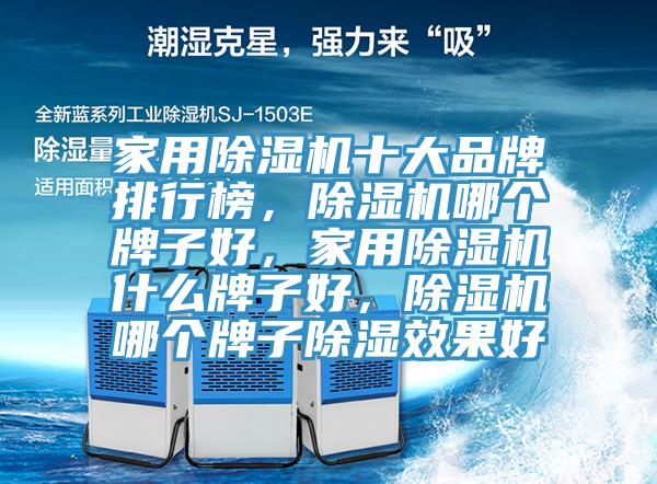 家用除濕機十大品牌排行榜，除濕機哪個牌子好，家用除濕機什么牌子好，除濕機哪個牌子除濕效果好