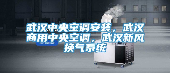 武漢中央空調(diào)安裝，武漢商用中央空調(diào)，武漢新風(fēng)換氣系統(tǒng)