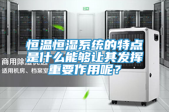 恒溫恒濕系統(tǒng)的特點(diǎn)是什么能夠讓其發(fā)揮重要作用呢？