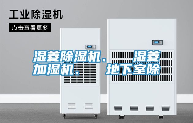 濕菱除濕機、  濕菱加濕機、  地下室除