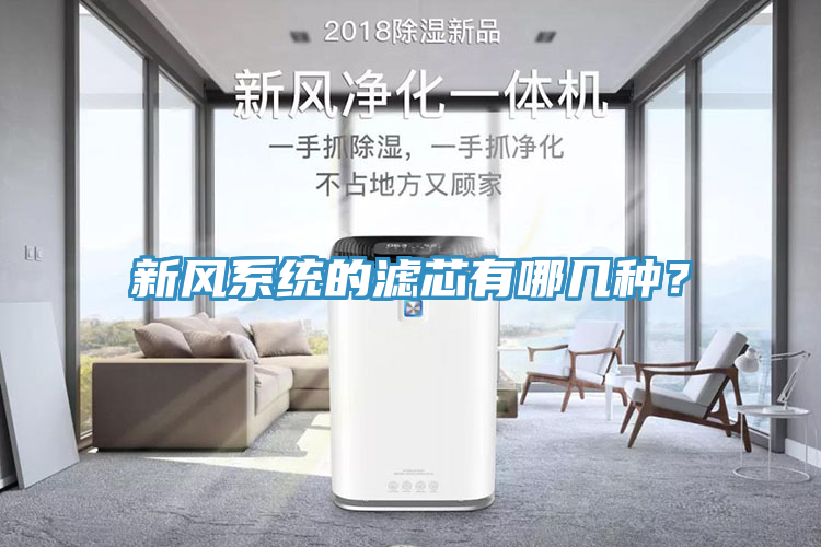 新風系統(tǒng)的濾芯有哪幾種？